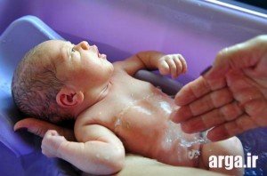 استحمام نوزاد
