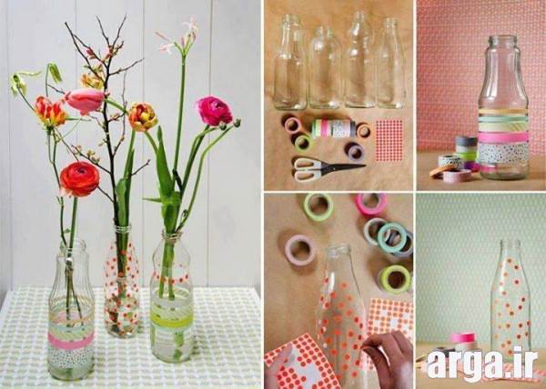 خلاقیت در ساخت گلدان
