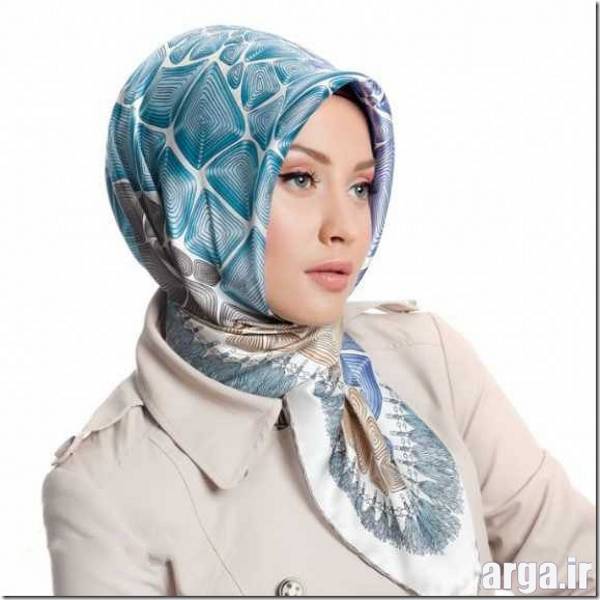 دومین مدل از روش جدید بستن روسری