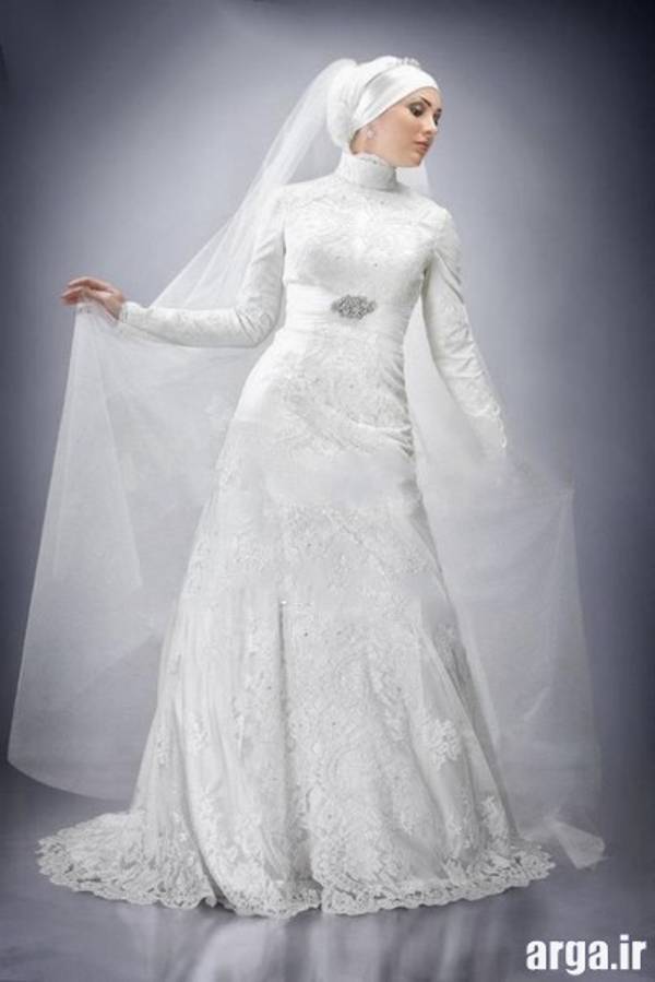 لباس عروس پوشیده اسلامی