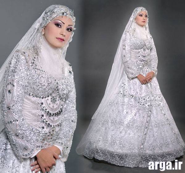 مدل لباس عروس عربی