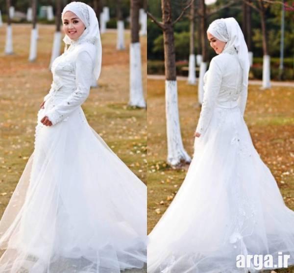لباس عروس پوشیده مسلمانان