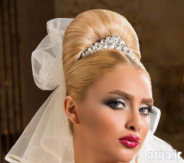 مدل موی بلوند عروس