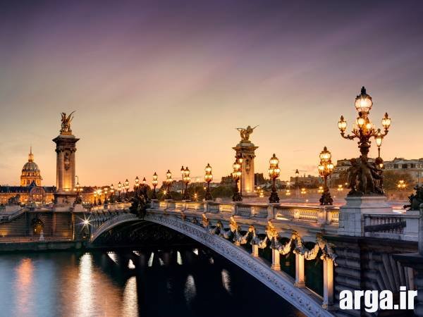 یک پل در تصاویر پاریس