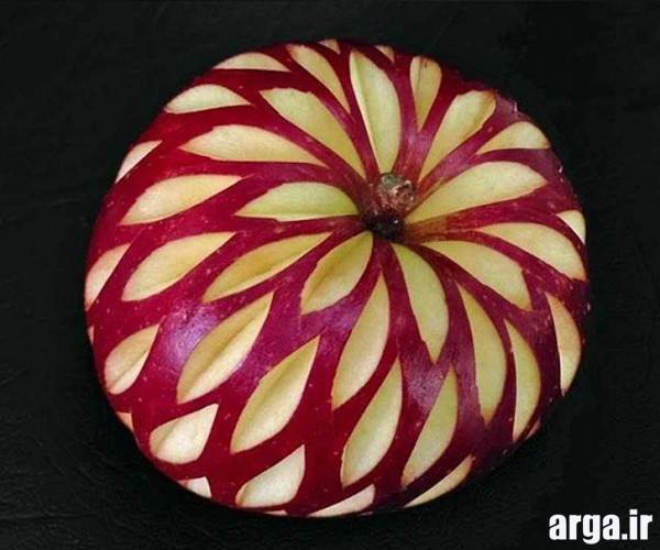 میوه آرایی سیب