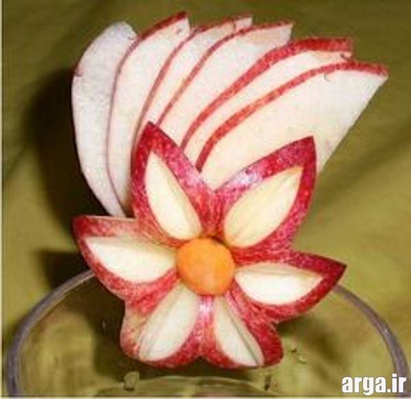 میوه آرایی سیب
