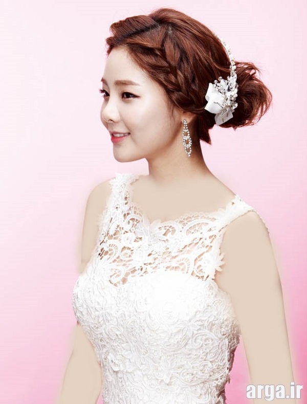 مدل موی کره ای عروس مدرن