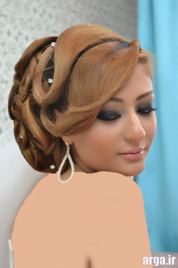 مدل موی ترکیه ای عروس مدرن