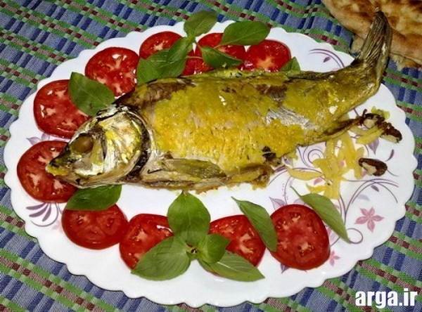 تزیین ماهی سوخاری