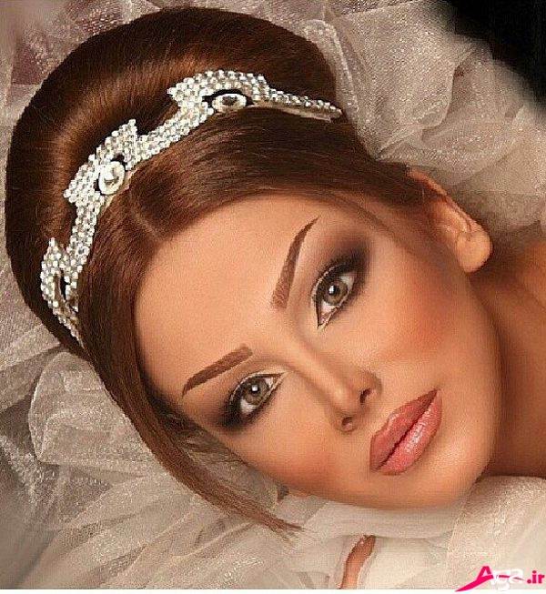 مدل آرایش صورت عروس ایرانی