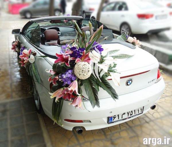 عکس ماشین عروس جدید
