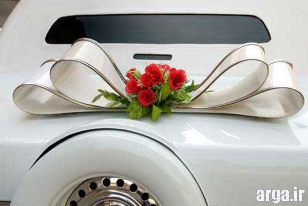 ماشین عروس با پاپیون