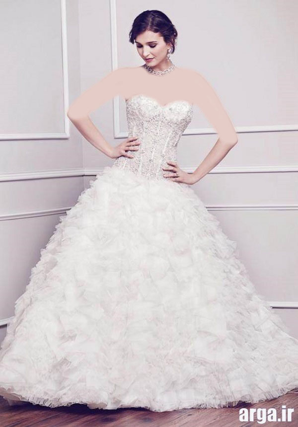 مدل لباس زیبای عروس