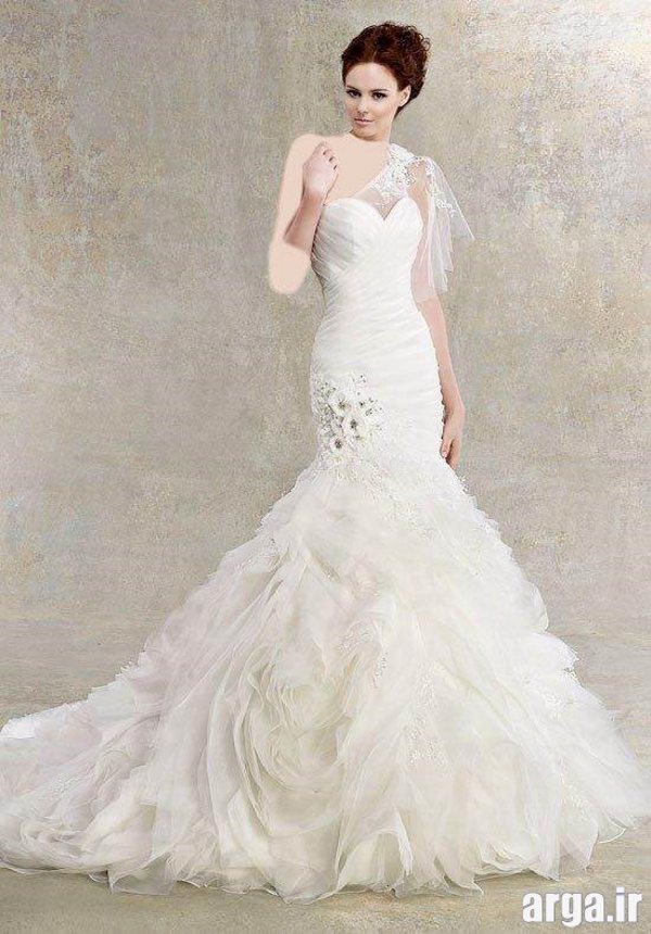 مدل لباس عروس پرنسسی شیک