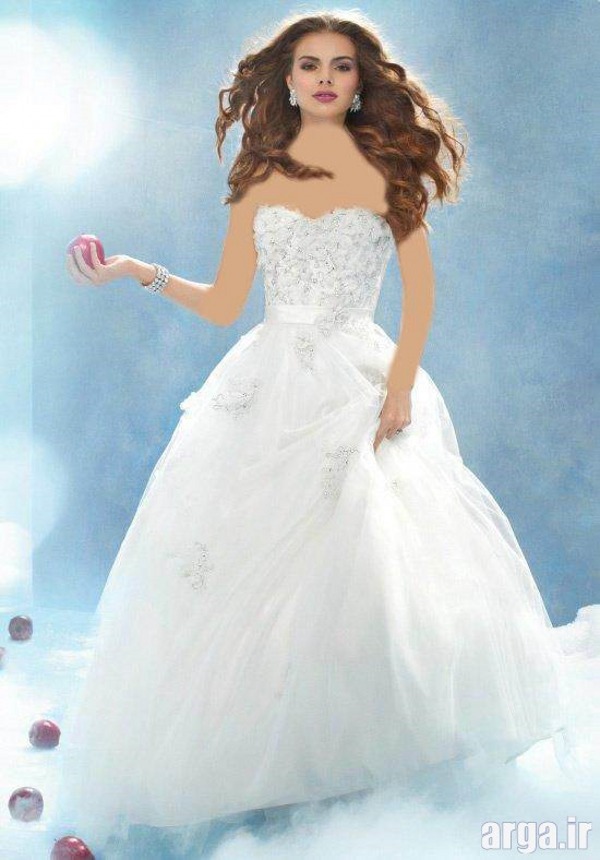 لباس عروس پرنسسی شیک