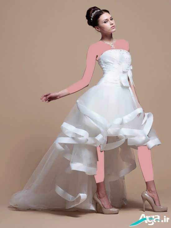 لباس عروس دنباله دار 2016