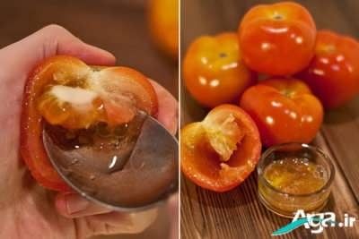 ماسک گوجه فرنگی با خاصیت روشن کننده