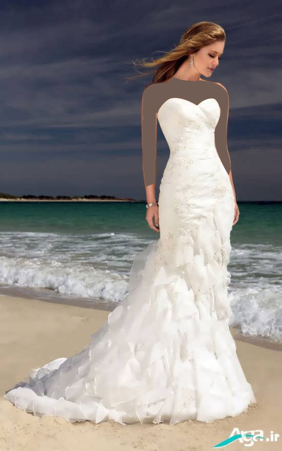 عروس در کنار دریا