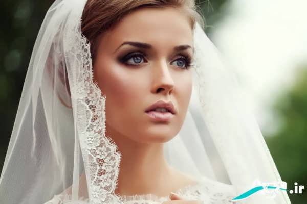 مدل آرایش ساده چشم عروس 
