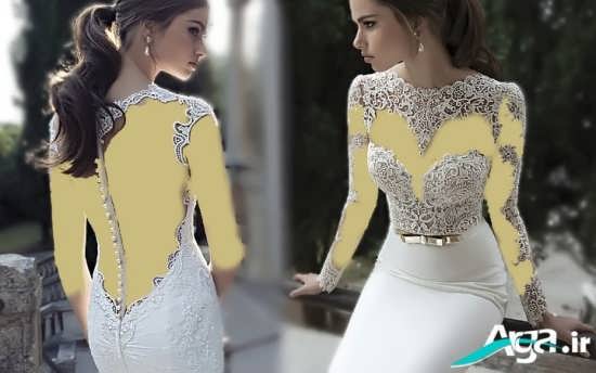 مدل لباس عروس اروپایی 2016 با طراحی مدرن 