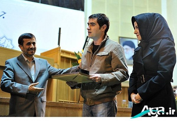 احمدی نژاد وشهاب حسینی