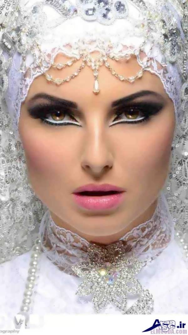 میکاپ عروس به سبک عربی 