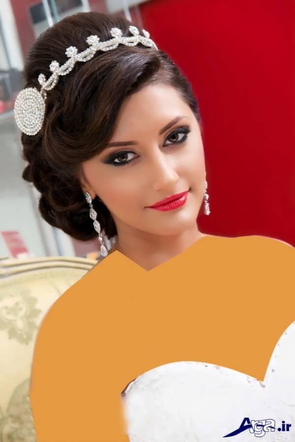 مدل آرایش عروس ایرانی 
