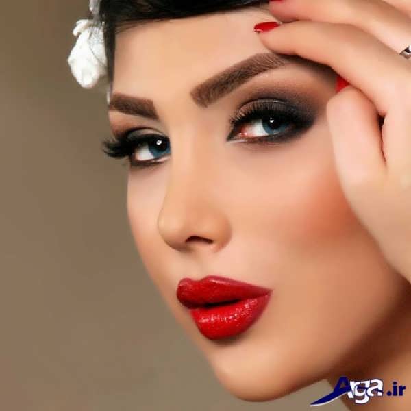 مدل سایه چشم زیبا برای عروس ایرانی 