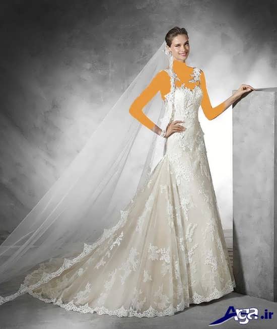 مدل های لباس عروس 2016 با انواع طرح های کوتاه و بلند 