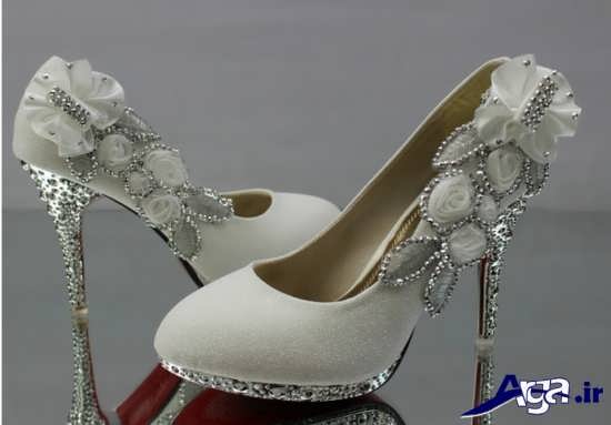 مدل کفش پاشنه بلند عروس