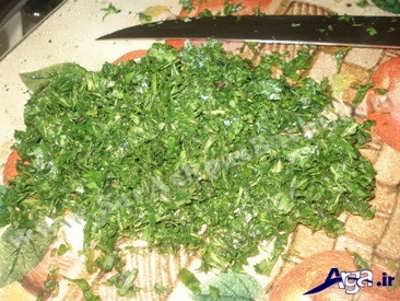 طرز تهیه سالاد کلم با انواع سبزیجات معطر 