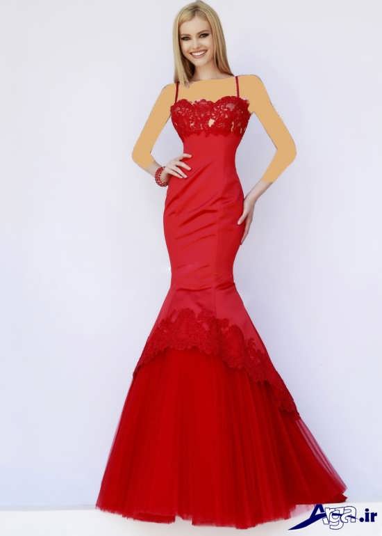 لباس حنابندان قرمز بلند
