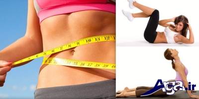 اثرات ورزش در لاغری شکم 