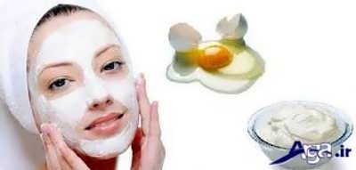 ماسک سفیده تخم مرغ با خاصیت روشن کنندگی پوست 