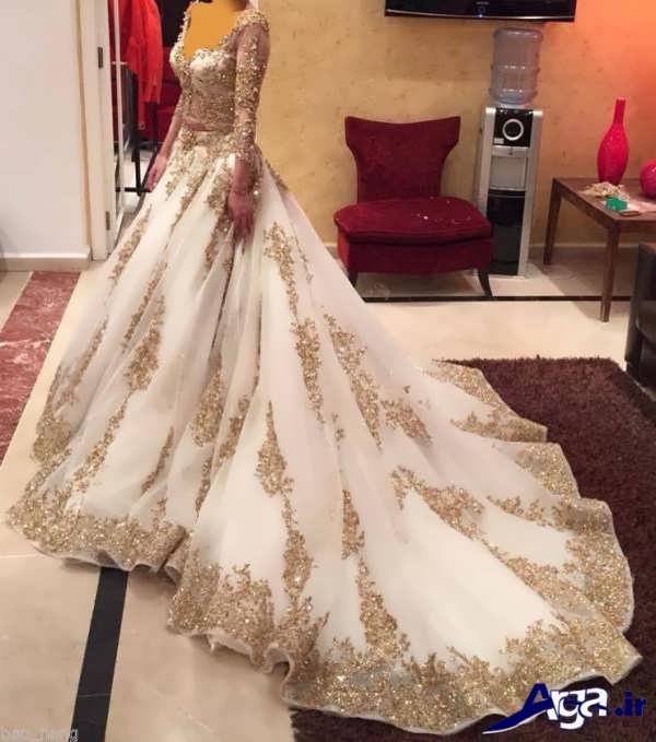 لباس عروس عربی دانتل