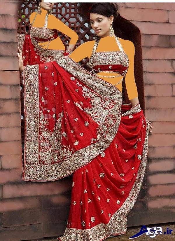 لباس عروس هندی قرمز