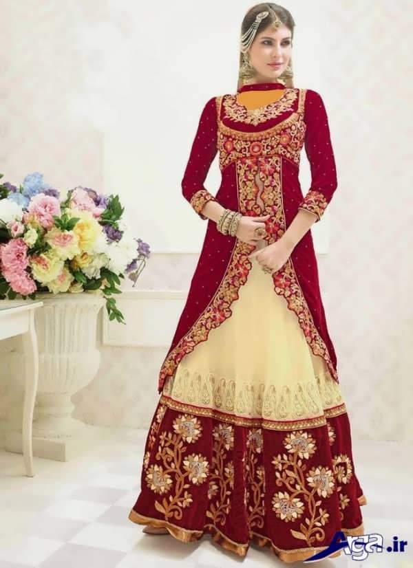 لباس عروس هندی پوشیده