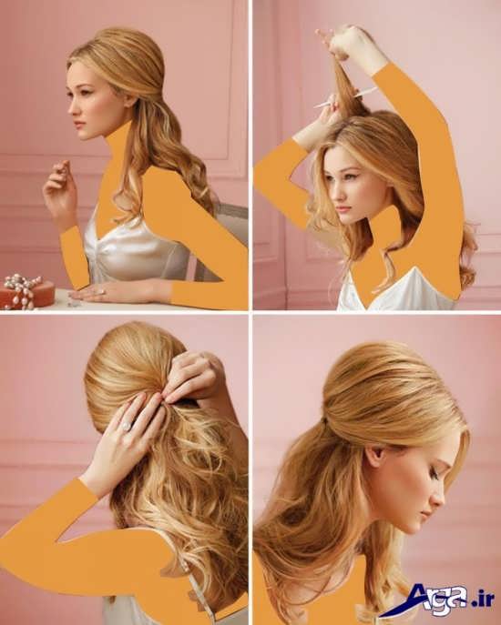 آموزش بستن مو ها 