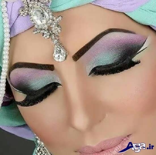 جدیدترین مدل آرایش چشم عربی 