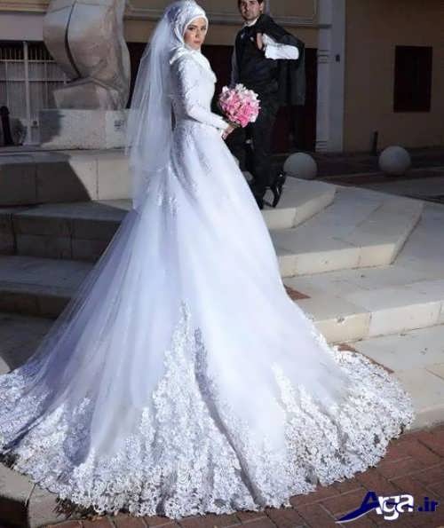 مدل زیبا و جذاب لباس عروس ایرانی 