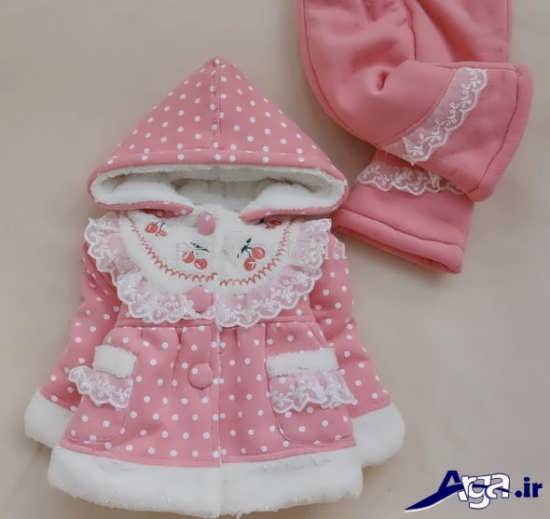 لباس زمستانی نوزاد دختر