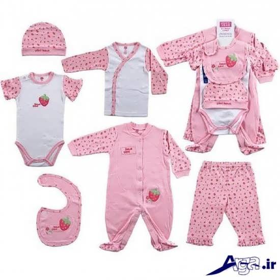 انواع لباس برای نوزاد دختر