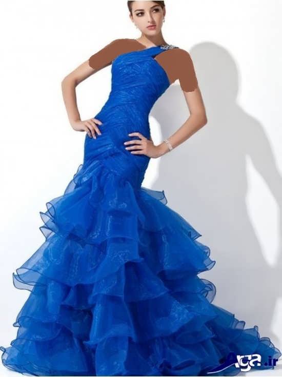 لباس پرنسسی آبی