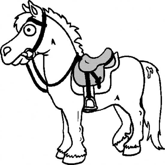 نقاشی اسب برای کودکان