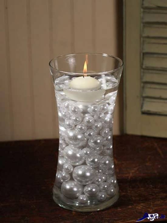 تزیین زیبای شمع