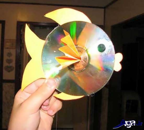 کاردستی خلاقانه با سی دی