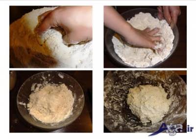 مراحل طرز تهیه خمیر پیتزا 