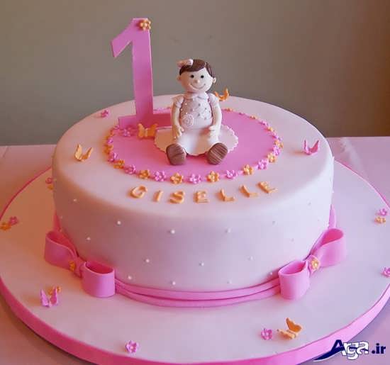 کیک برای تولد یکسالگی