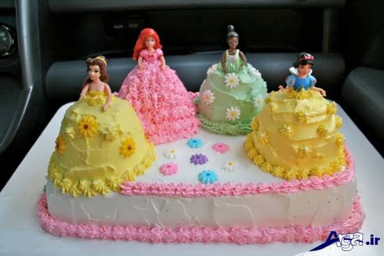 تزیین کیک جشن تولد با خامه