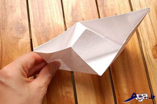 مدل قایق کاغذی برای کودکان